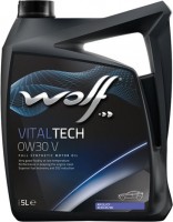 Купити моторне мастило WOLF Vitaltech 0W-30 V 5L  за ціною від 2383 грн.