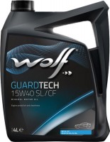 Купить моторное масло WOLF Guardtech 15W-40 SL/CF 4L  по цене от 748 грн.