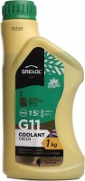 Купить охолоджувальна рідина Brexol Antifreeze G11 Green 1L: цена от 112 грн.