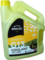 Купить охолоджувальна рідина Brexol Antifreeze G13 Yellow 5L: цена от 144 грн.