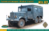 Купити збірна модель Ace Funkkraftwagen Radio Truck Kfz.62 (1:72)  за ціною від 514 грн.