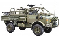 Купити збірна модель Ace 4x4 Unimog for Long-range Patrol Mission Jacam (1:72)  за ціною від 544 грн.