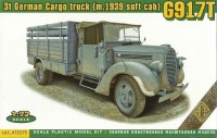 Купить сборная модель Ace 3t German Cargo Truck (m.1939) G917T (1:72)  по цене от 384 грн.
