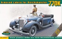 Купить збірна модель Ace Armored Cabrio for Reichskanzler 770K (1:72): цена от 448 грн.