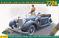 Купить збірна модель Ace Armored Cabrio for Reichskanzler 770K (1:72): цена от 529 грн.