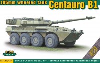 Купити збірна модель Ace 105mm Wheeled Tank Centauro B1 (1:72)  за ціною від 579 грн.