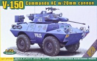 Купить сборная модель Ace V-150 Commando AC w/20mm Cannon (1:72): цена от 427 грн.