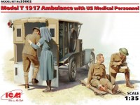 Купити збірна модель ICM Ambulance with US Medical Personnel (1:35)  за ціною від 1102 грн.