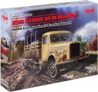 Купить сборная модель ICM KHD S3000/SS M Maultier (1:35)  по цене от 1379 грн.