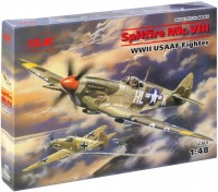 Купити збірна модель ICM Spitfire Mk.VIII US Air Force Fighter (1:48)  за ціною від 547 грн.