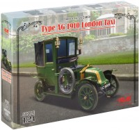 Купить сборная модель ICM Type AG 1910 London Taxi (1:24)  по цене от 1171 грн.