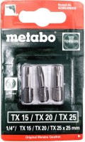 Купити біти / торцеві голівки Metabo 628539000  за ціною від 61 грн.
