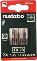 Купити біти / торцеві голівки Metabo 628523000  за ціною від 134 грн.