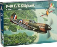 Купить сборная модель ITALERI P-40 E/K Kittyhawk (1:48)  по цене от 1110 грн.