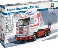 Купити збірна модель ITALERI Scania Streamline 143H 6x2 (1:24)  за ціною від 2600 грн.