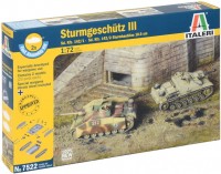 Купити збірна модель ITALERI Sturmgeschutz III (1:72)  за ціною від 672 грн.