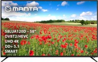 Купить телевизор MANTA 58LUA120D  по цене от 16191 грн.