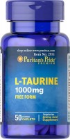 Купить аминокислоты Puritans Pride L-Taurine 1000 mg (50 cap) по цене от 560 грн.