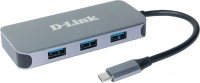 Купить кардридер / USB-хаб D-Link DUB-2335: цена от 1706 грн.