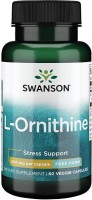 Купити амінокислоти Swanson L-Ornithine 500 mg (60 cap) за ціною від 523 грн.