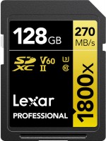 Купити карта пам'яті Lexar Professional 1800x UHS-II SDXC (128Gb) за ціною від 12628 грн.