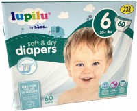 Купити підгузки Lupilu Soft and Dry 6 (/ 60 pcs) за ціною від 429 грн.