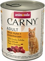 Купити корм для кішок Animonda Adult Carny Beef/Chicken/Duck 400 g  за ціною від 102 грн.