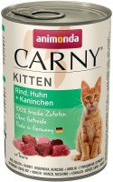 Купити корм для кішок Animonda Kitten Carny Beef/Chicken/Rabbit 400 g  за ціною від 149 грн.