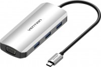 Купить картридер / USB-хаб Vention TOIHB  по цене от 1259 грн.