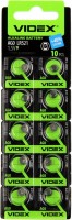 Купити акумулятор / батарейка Videx 10xAG0  за ціною від 75 грн.