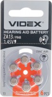 Купити акумулятор / батарейка Videx 6xZA13  за ціною від 120 грн.