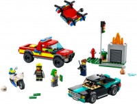 Купить конструктор Lego Fire Rescue and Police Chase 60319: цена от 1499 грн.