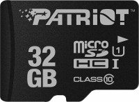 Купить карта памяти Patriot Memory LX microSD Class 10 (LX microSDHC Class 10 32Gb) по цене от 125 грн.