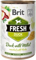 Купити корм для собак Brit Fresh Duck with Millet 400 g  за ціною від 138 грн.