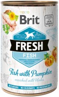 Купить корм для собак Brit Fresh Fish with Pumpkin 400 g  по цене от 136 грн.