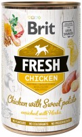 Купить корм для собак Brit Fresh Chicken with Sweet Potato 400 g  по цене от 140 грн.