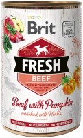 Купити корм для собак Brit Fresh Beef with Pumpkin 400 g  за ціною від 126 грн.