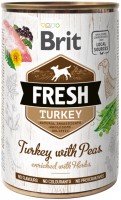 Купити корм для собак Brit Fresh Turkey with Peas 400 g  за ціною від 120 грн.