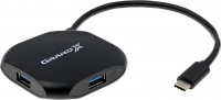 Купить картридер / USB-хаб Grand-X GH-417  по цене от 399 грн.