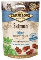 Купити корм для кішок Carnilove Crunchy Snack Salmon with Mint 50 g  за ціною від 78 грн.
