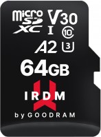 Купить карта памяти GOODRAM microSD IRDM V30 UHS I U3 A2 по цене от 2846 грн.