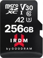 Купити карта пам'яті GOODRAM microSD IRDM V30 UHS I U3 A2 (microSDXC IRDM V30 UHS I U3 A2 256Gb) за ціною від 2220 грн.