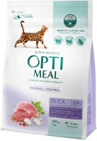 Купити корм для кішок Optimeal Adult Hairball Duck 200 g  за ціною від 95 грн.