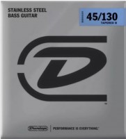 Купить струни Dunlop Super Bright Nickel Wound 5-String Bass Tapered B 45-130: цена от 1847 грн.