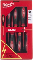 Купити набір інструментів Milwaukee VDE slim screwdriver set 7 pc (4932471453)  за ціною від 2255 грн.