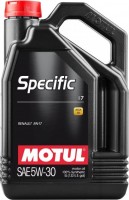 Купить моторное масло Motul Specific 17 5W-30 5L  по цене от 2253 грн.