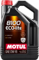 Купить моторное масло Motul 8100 Eco-Lite 0W-16 5L  по цене от 2449 грн.