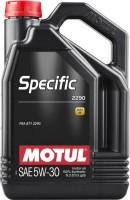 Купить моторное масло Motul Specific 2290 5W-30 5L  по цене от 2613 грн.