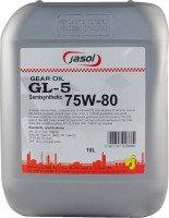 Купить трансмиссионное масло Jasol Gear Oil GL-5 75W-80 10L: цена от 1920 грн.