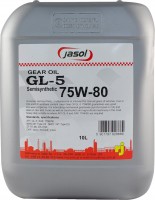 Купити трансмісійне мастило Jasol Gear Oil GL-5 75W-80 10L  за ціною від 2636 грн.